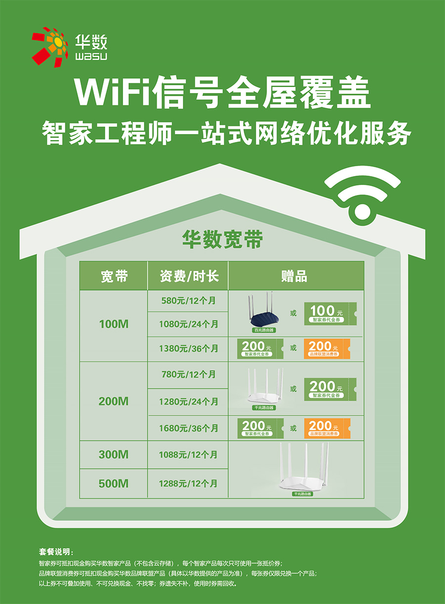 WIFI信号全屋覆盖